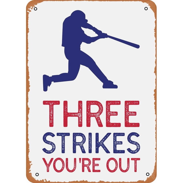 Sport Designs Baseball Sport Poster 8x12 Inch Retro Vintage Metal Sign Home Man Cave Art