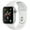 Silver, variant on Pre-Owned Apple Watch Series 4 40mm - GPS - Silver - White Sport Band