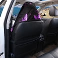 thumbnail image 5 of XYZCANDO Car Seat Towel Cover Waterproof, Compatible with Van Bucket Seat, Terry Cloth Car Seat Covers Fit for Vans Trucks(Purple Butterfly and Leaf Pattern 1 Pack), 5 of 7