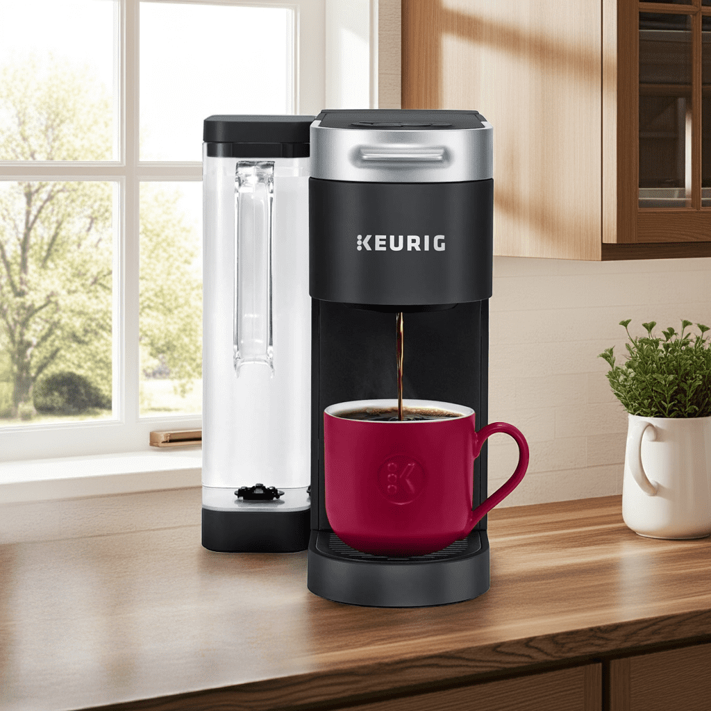 Restored Keurig KSK910BK K-Supreme Single Serve K-Cup Pod Coffee Maker, Black (Refurbished)