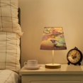 thumbnail image 5 of Table Lamp Small 5.9x10.8 Inches Table Lamps Night Light Tools & Home Improvement Bedroom Lamp Guest Room Lamp Study Lamp Office Lamp Pretty Purple Butterfly, 5 of 7