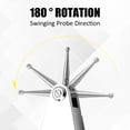 thumbnail image 3 of AMERTEER Dial Test Indicator Stainless Steel Adjustable Probe 0-0.03” Measuring Range 0.0005” Accuracy Horizontal Test Indicator, 3 of 8