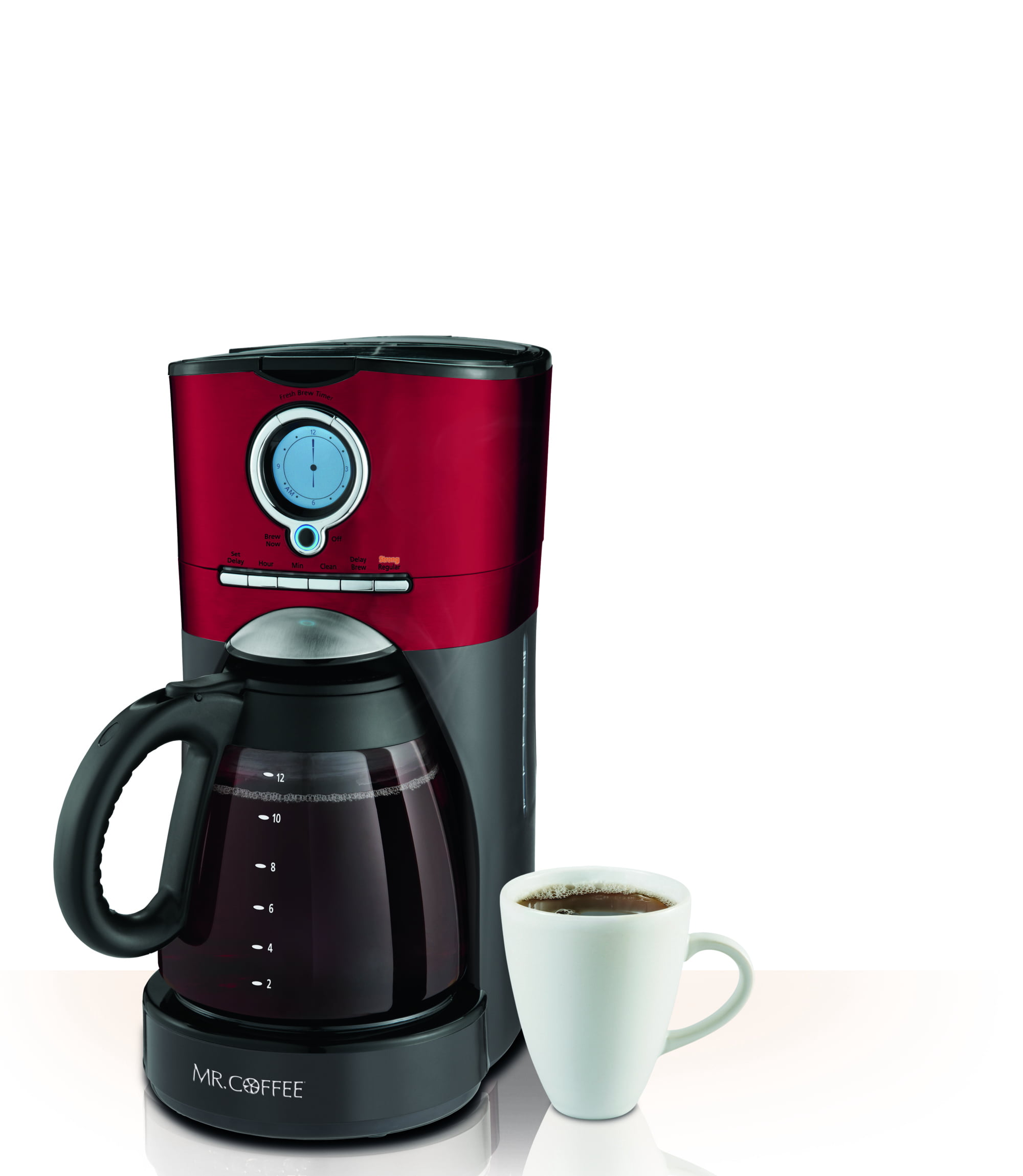 Mr. Coffee® 12-Cup Programmable Coffee Maker with 3 Ways to Brew System