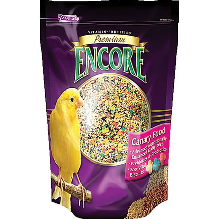 F.m. Browns Inc-Pet-Encore Premium Food Canary & Finch 16