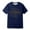 Blue, variant on Men's Summer Casual Letter Print Short Sleeve T Shirt Polyester & Spandex Lightweight Breathable Multiple Sizes