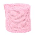 thumbnail image 4 of WHAMVOX  2 M Christmas Decoration Cloth Roll Garland Burlap Ribbon Garlands Craft Pink, 4 of 8