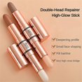 thumbnail image 3 of Double Head Makeup Stick-Natural Highlighter & Contour,Face/Eye Shadow/Nose, 3 of 5