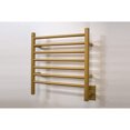 thumbnail image 6 of Amba Radiant Small 7 Bar Plug In Electric Bathroom Towel Warmer, Satin Brass, 6 of 7