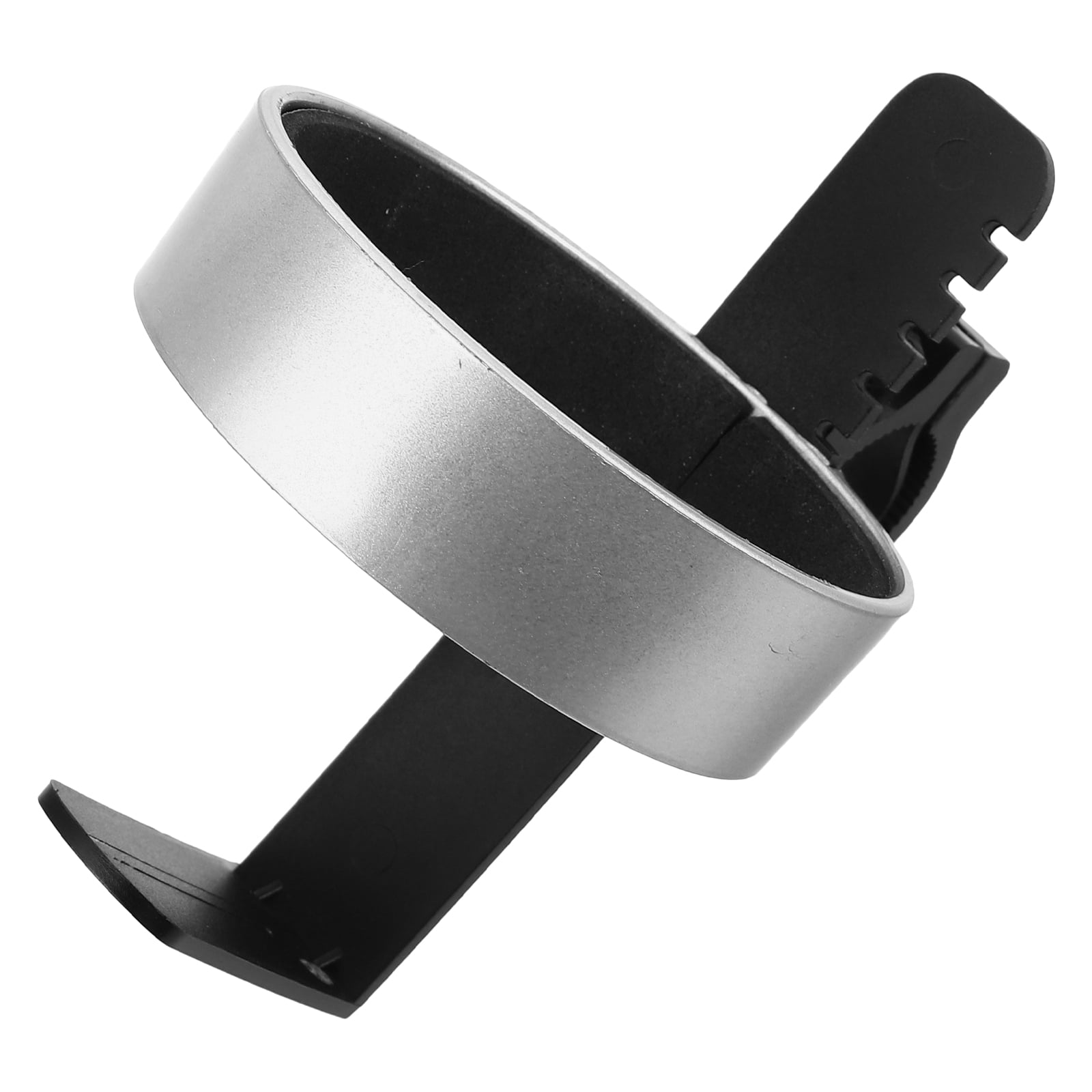 IFANLANDOR Handlebar Cup Holder Bike Drink Mount Bracket Plastic Silver