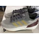thumbnail image 2 of Adi - das unisex Avryn Sneakers | Grey/ Shadow Red | 6 1/2 men 7 1/2 wmn US, 2 of 6
