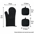 thumbnail image 2 of Juego de guantes para horno XUKOKELY de 4 piezas resistentes al calor hasta 500 °F, 2 of 6