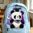 thumbnail image 4 of Cute Graduation Panda Bear Plush Toy 15cm Soft Stuffed Animal Keepsake for Graduation Gifts,Colour as Pictured, 4 of 7