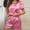 #02Red, variant on Kiplyki New Arrivals Sleepwear for Women Ladies Fashion Comfortable Color Lace Suspenders Pajamas Dress Nightgown Home Clothes Suit