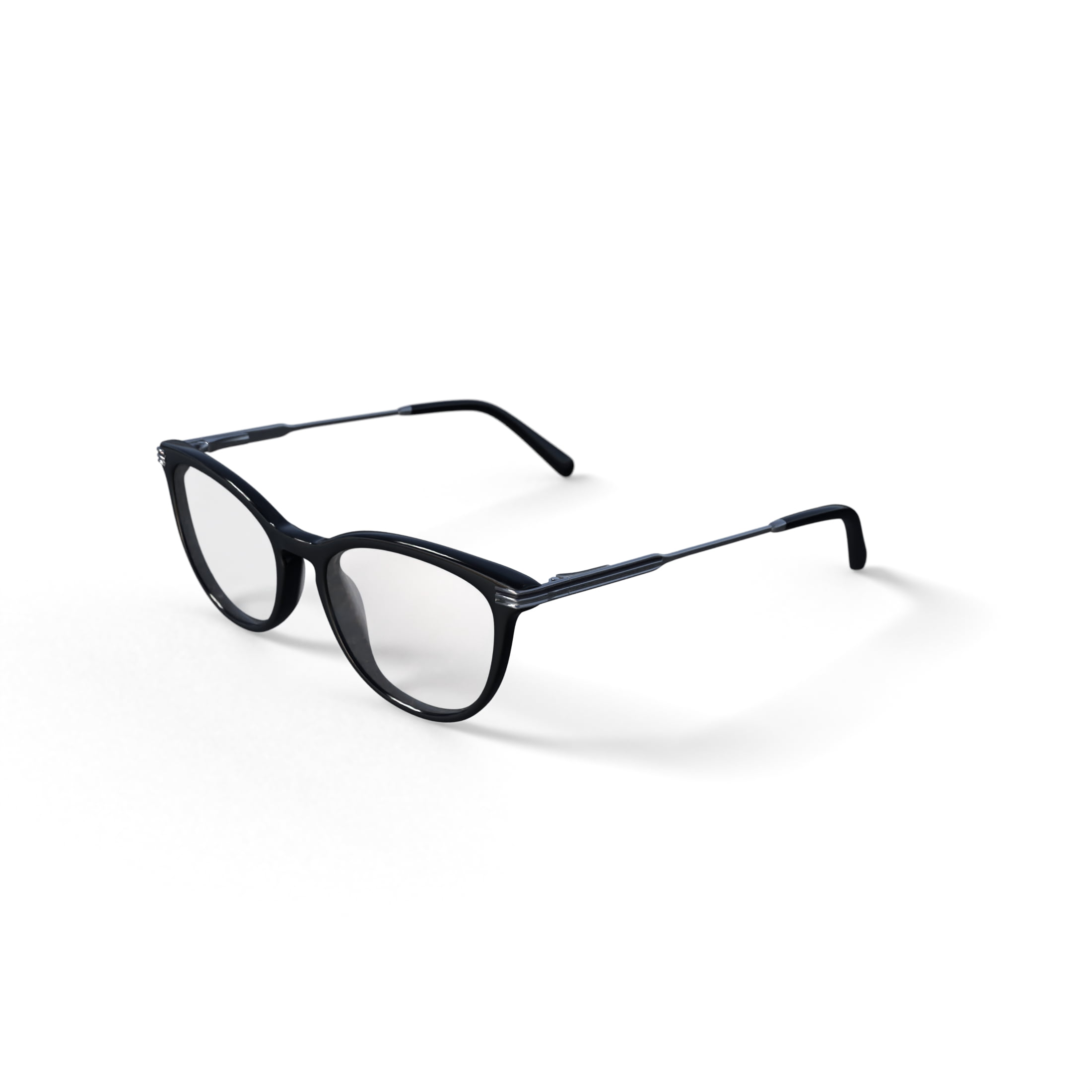 Flower Women's Lily Prescription Eyeglasses with Case, Black