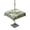 Celadon, White, Sage, variant on Outdoor Tablecloths with Umbrella Hole & Zipper, Country Flowers 60 x102 Inch Rectangle Tablecloths, Green Magnolia Flowers Rustic Botanical Waterproof Table Cloth, Patio/Pool/Picnic Table Covers