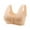 104#Complexion, variant on Daisy Bras for Older Women, Front Closure Wireless Push Up Bra, No Underwire Comfortable Full Coverage Cotton Bra for Everyday Wear