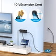 thumbnail image 2 of Protector contra sobretensiones para regleta, 2 puertos USB C y 2 puertos USB A, enchufe plano, 2 of 5
