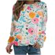 thumbnail image 1 of Camisas de mujer con estampado gráfico de manga larga con cuello redondo, sudadera, suéter, tops cómodos Fridja hkj1549, 1 of 4