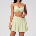 thumbnail image 1 of AEXTO Two Piece Tennis Skirt Sets Athletic 2 Piece Workout Sets for Women with Pockets, 1 of 8