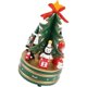 thumbnail image 2 of Caja de música navideña, adornos de mesa de madera, estatuilla de árbol de Navidad, adorno de mesa de madera para vacaciones de Navidad, 2 of 5