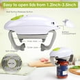 thumbnail image 5 of Electric Jar Opener For Seniors With Arthritis,Automatic Jar Opener,Electric Bottle Opener,Jar Opener For Weak Hands,The Hands Free Jar Opener With Less Effort To Open (White), 5 of 8
