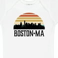 thumbnail image 4 of Inktastic Boston Massachusetts Skyline Sunset Boys or Girls Baby Bodysuit, 4 of 5