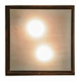 thumbnail image 4 of Meyda Tiffany 149681 Deer Creek 2 Light 23" Wide Flush Mount Square Ceiling Fixture -, 4 of 7