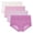 Violet, variant on OEIOEI Women's Plus Size Cotton Boyshort Underwear High Waisted 2XL-6XL 4 Pack(4XL,Violet)