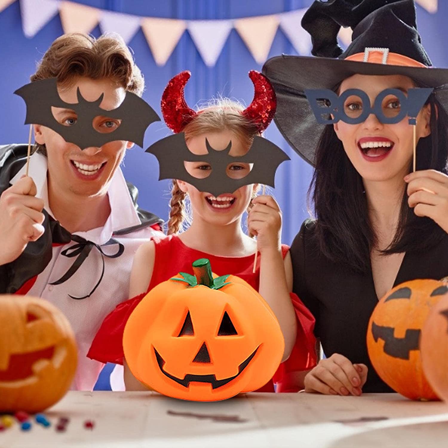 Lot De 9 Jouets à Remonter Halloween - Sorcière, Crâne, Citrouille - Jouets Mécaniques Sauteurs Pour Enfants