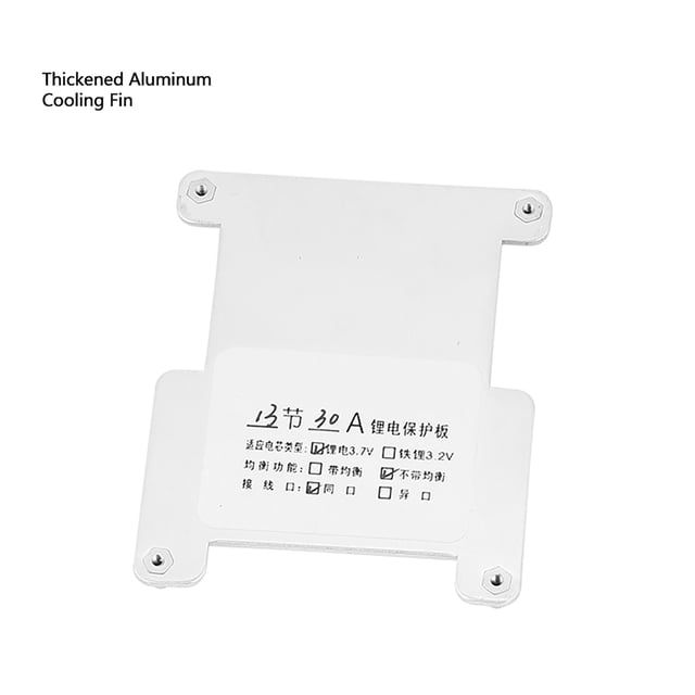 Placa de Protección de Carga Bling Bling para Batería de Litio 13S 30A PCB BMS