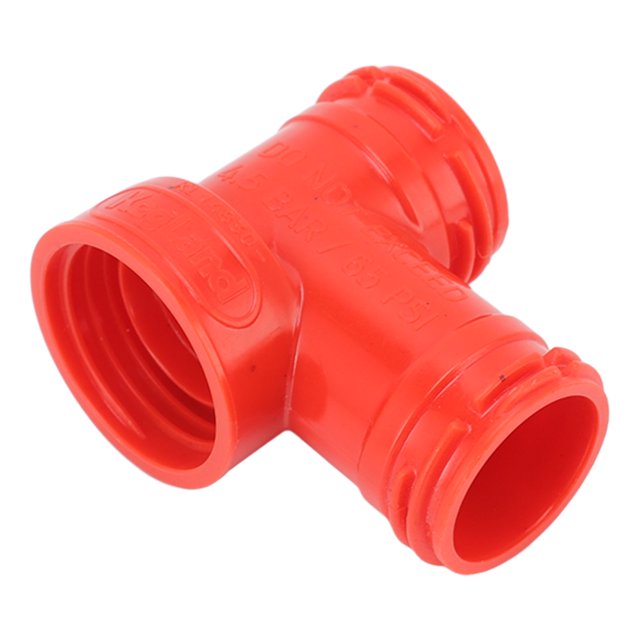 Pressure Bottle 3 Way Adapter, Withstand 65PSI Pressure Prevent Leakage Beer Keg Tee Joints For Dinner Party