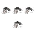 thumbnail image 4 of 4 piezas soportes de bisagra de cama admite fácil de instalar metal a prueba de óxido versátil para el conector de fijación de la cama con muebles con 40 mm, 4 of 8