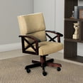 thumbnail image 6 of Coaster Marietta Transitional Fabric Upholstered Game Arm Chair in Tan, 6 of 6
