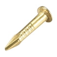 thumbnail image 4 of Uxcell Tiny Brass Nail Passivation for DIY Decorative Pictures Wooden Boxes Household 0.31" x 0.09" Brass Tone 200pcs, 4 of 5