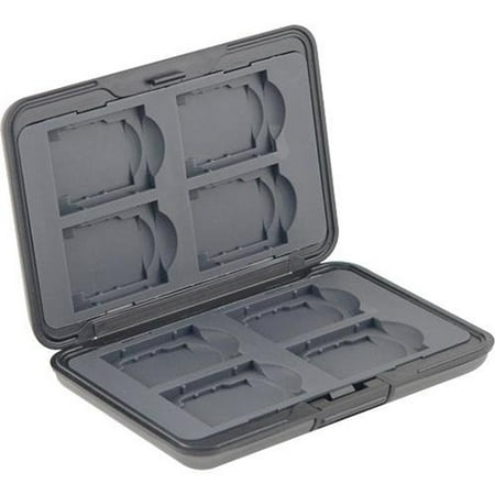 Vidpro Power2000 Aluminum Memory Card Protector Case - Holds 8 SD Cards #SD1