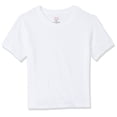 thumbnail image 4 of Hanes T-Shirts Col Rond pour Petits Garçons Lot de 3 - Blanc - Petit/petit (6-8), 4 of 4