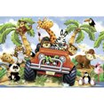thumbnail image 1 of Taladro diamante pintura (DE2959) 5D DIY animales lindos punto de cruz bordado Kit 50x70cm Hugtrwg Para estrenar, 1 of 1