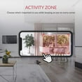 thumbnail image 4 of Yi Technology 1090p Indoor Home Security Camera with Night Vision and AI Detection, White (4 Pack), 4 of 8