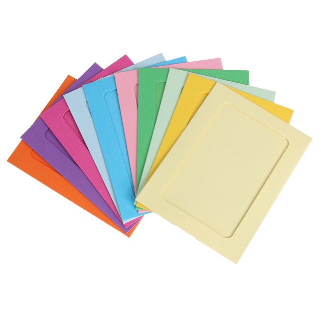 Decoración Combinación de álbum colgante de papel de diez colores para pared de fotos DIY (5 pulgadas) Tmvgtek Original