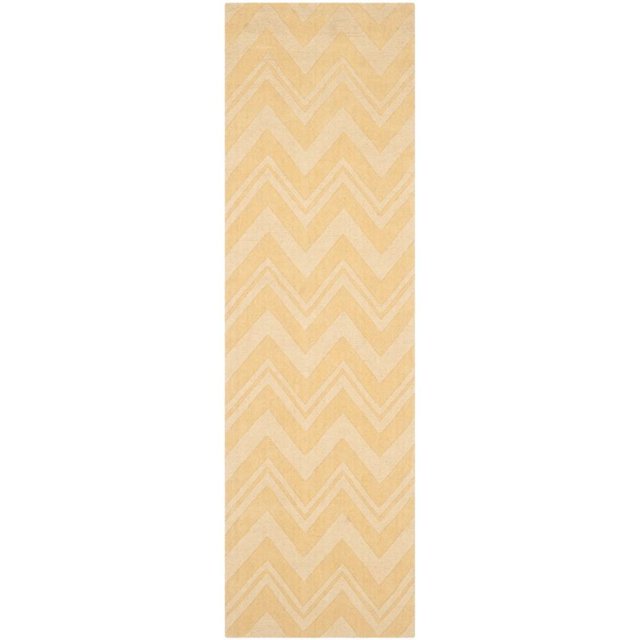 Safavieh Impressions Collection IM398C Handmade Gold Premium Wool Area Rug (4' x 6')