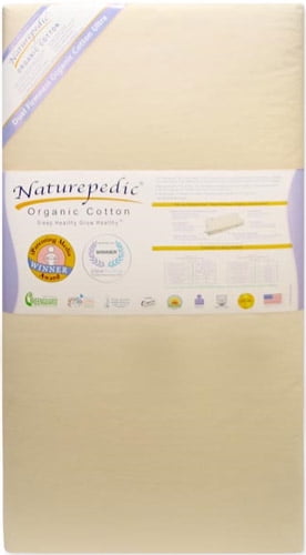 naturepedic dual firmness crib mattress