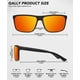 thumbnail image 4 of Gafas de sol QALLY Polarizadas para Hombre con Montura Rectangular Protección UV400, 4 of 7