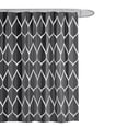 thumbnail image 1 of Cortina de ducha impermeable de poliéster, cortina de ducha geométrica abstracta, cortina de baño ponderada de lujo moderna para Baño, 1 of 8