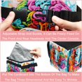 thumbnail image 4 of Mind Car Mini Trash Can for Car: Foldable, with Lid, Leak-Proof, and Hanging Storage Bag, 4 of 6