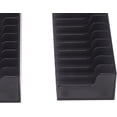 thumbnail image 3 of HUGFEGWE Game Disc Organizer, ABS Game Disk Storage Rack Orderly for Switch for Switch Lite CJB91-103784, 3 of 9