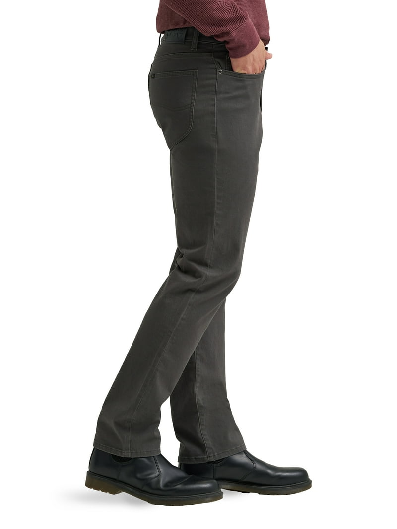 Lee Men's 5-Pocket Twill Pant - Walmart.com