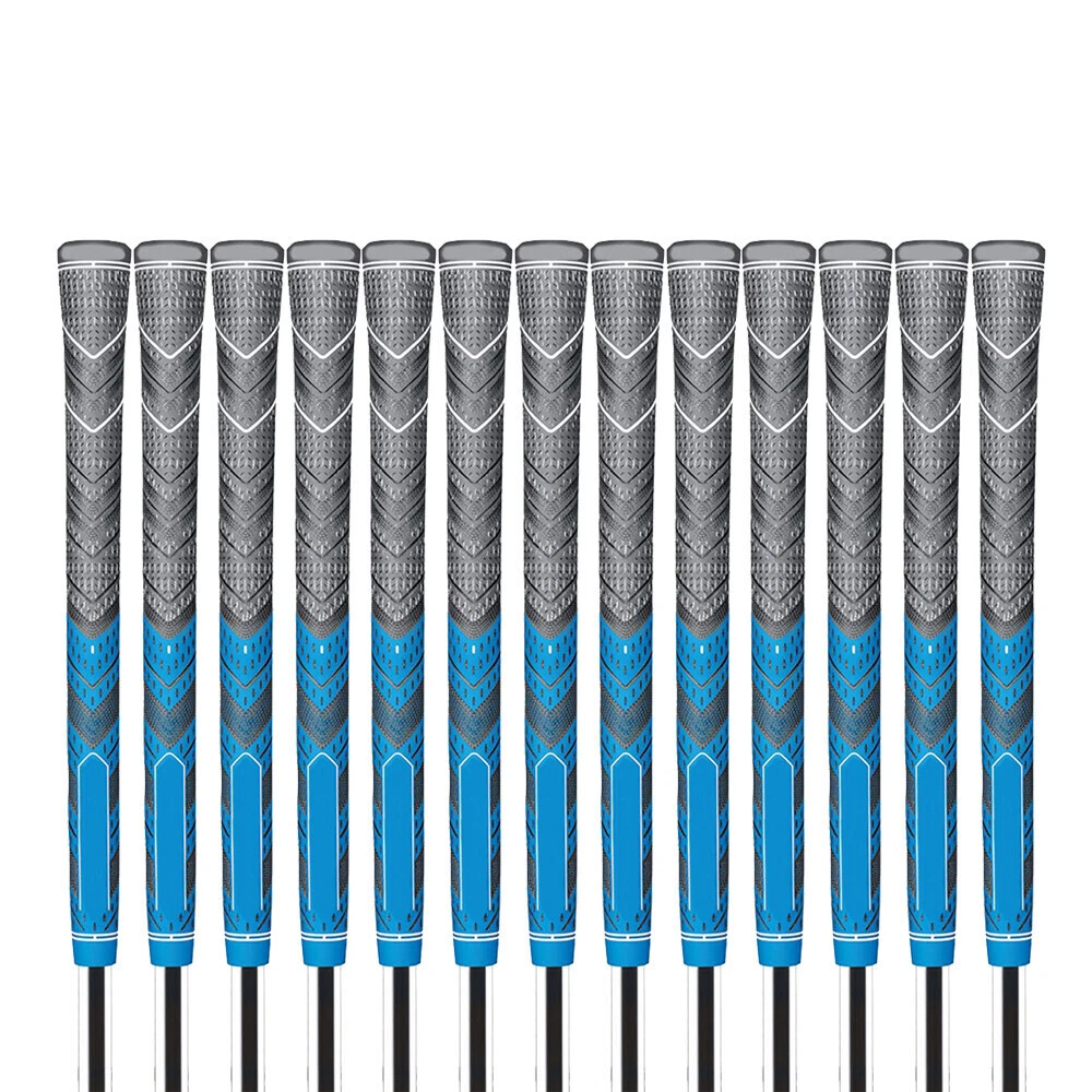 13PCS Golf Grips MCC PLUS 4 Golf Grip Standard size Blue Hi-Q Rubber Grip