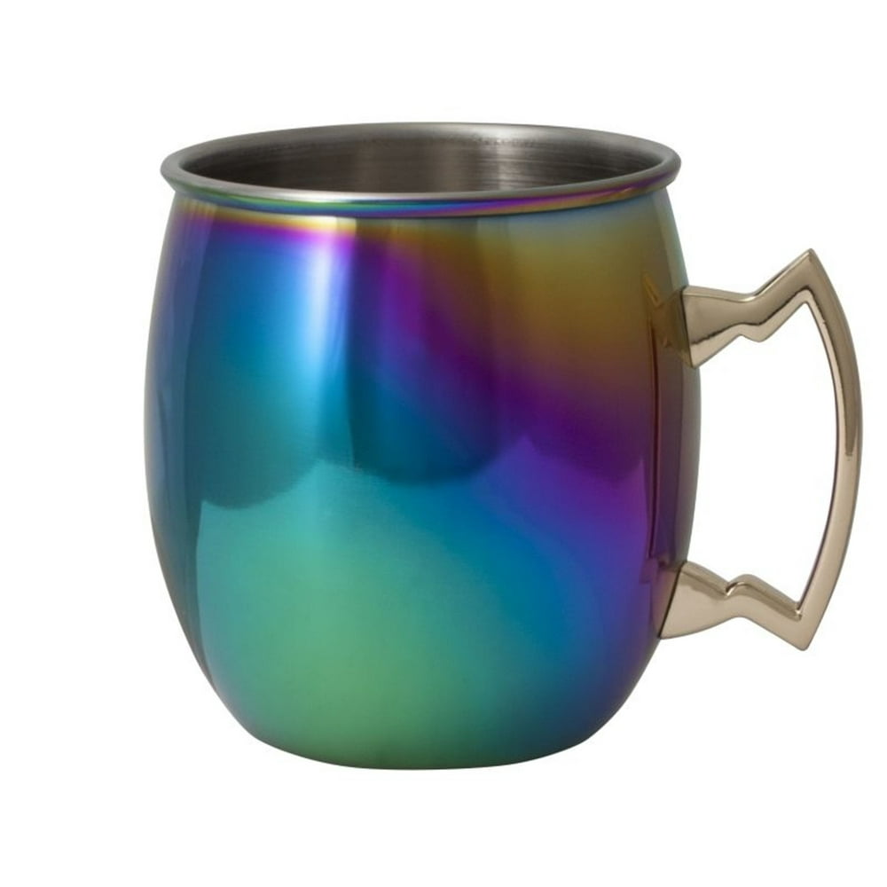 Houdini 18-ounce Stainless Steel Moscow Mule Mug in Rainbow Color ...