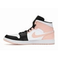 thumbnail image 2 of Jordan Men's 1 Mid Arctic Orange Black Toe Shoes, from StockX, 2 of 5