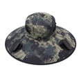 thumbnail image 6 of FUZHIQ Super Wide Brim Solar Fan Hat for Men Women, Two Fans Rechargeable UV Protection Cooling Sun Hat for Hiking Camping Backpacking Outdoor,One Size, 6 of 6